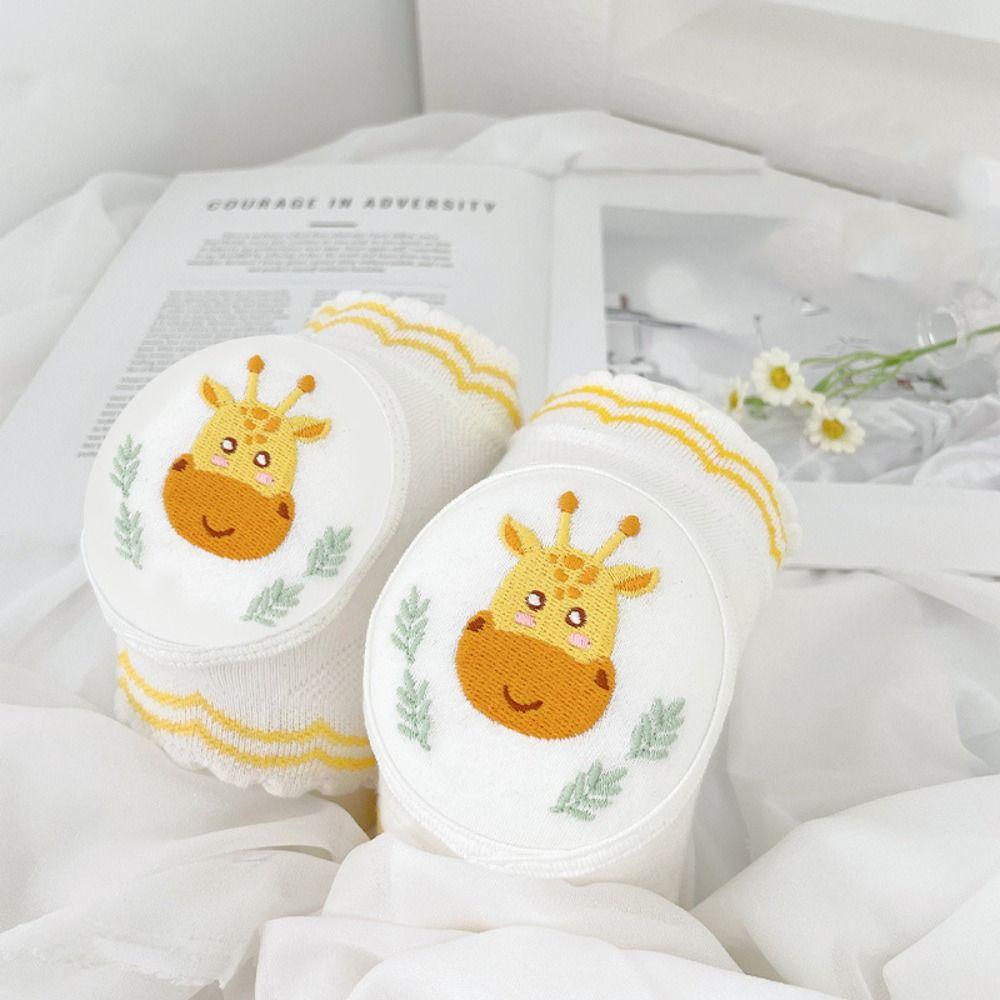 Cotton Baby Knee Pads Cartoon Design Elbow Pads Cute Child Leg Pads  Infant