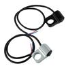 Motorcycle Headlight Switch Handlebar Headlight Switchs Aluminum Alloy 2-Wire Waterproof Switchs Motorcycle Parts