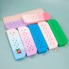 Large Capacity Pencil Case Silicone Pen Box Portable Pen Bag Gift