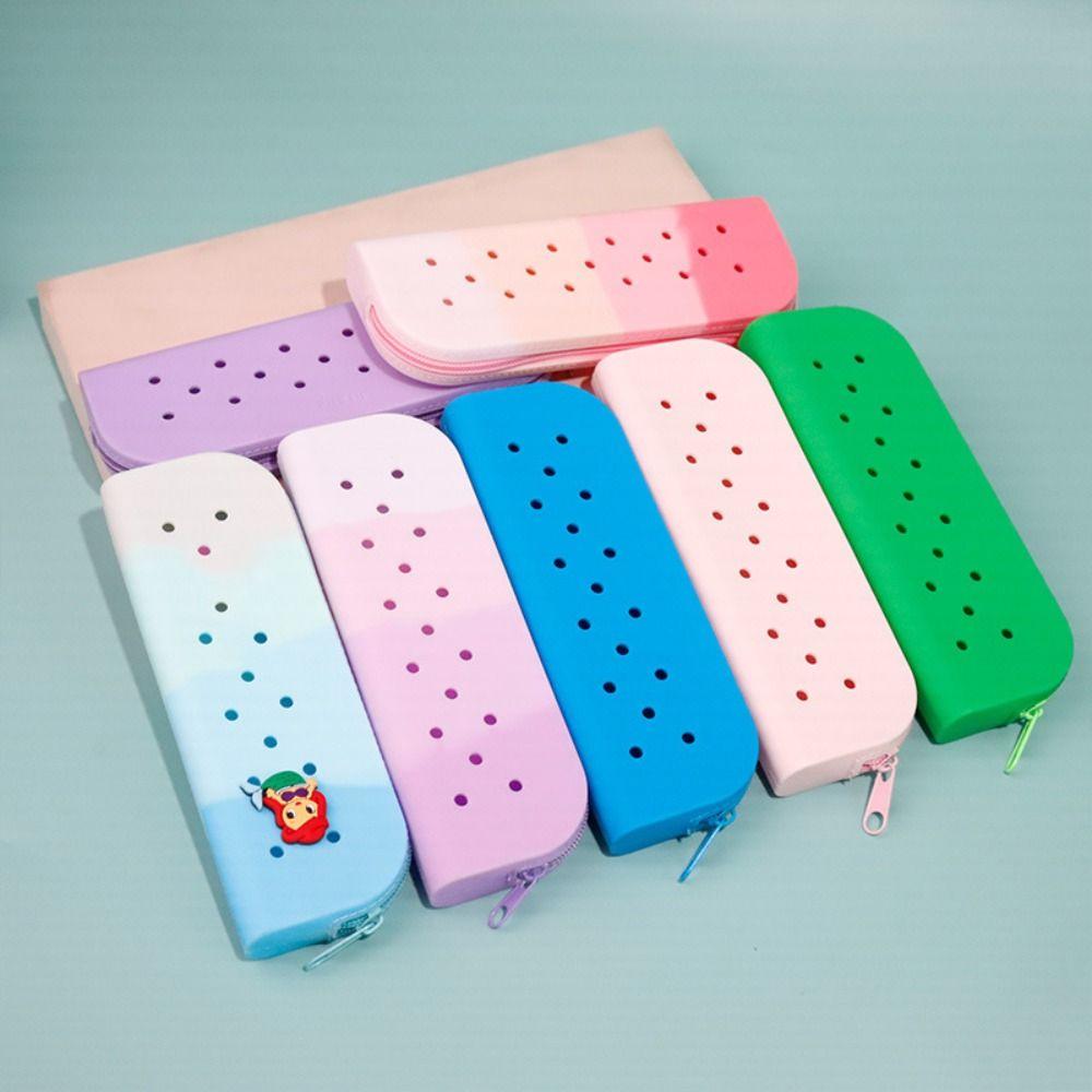 DIY Pencil Case Large Capacity Stationery Organizer Portable Pen Box Gift