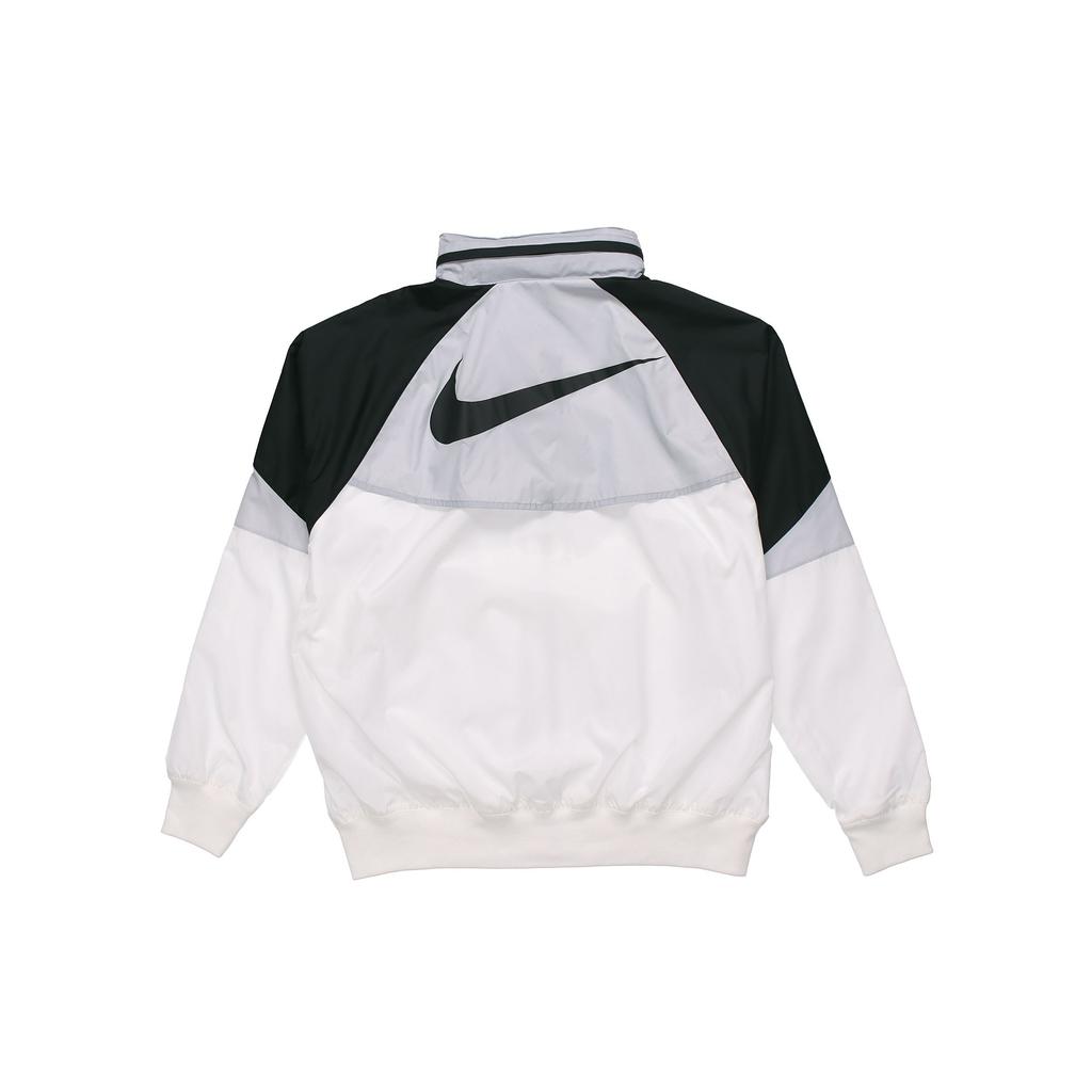 Nike Patchwork Packable Hooded Casual Sport Jacket Men Jackets White AR2210-100