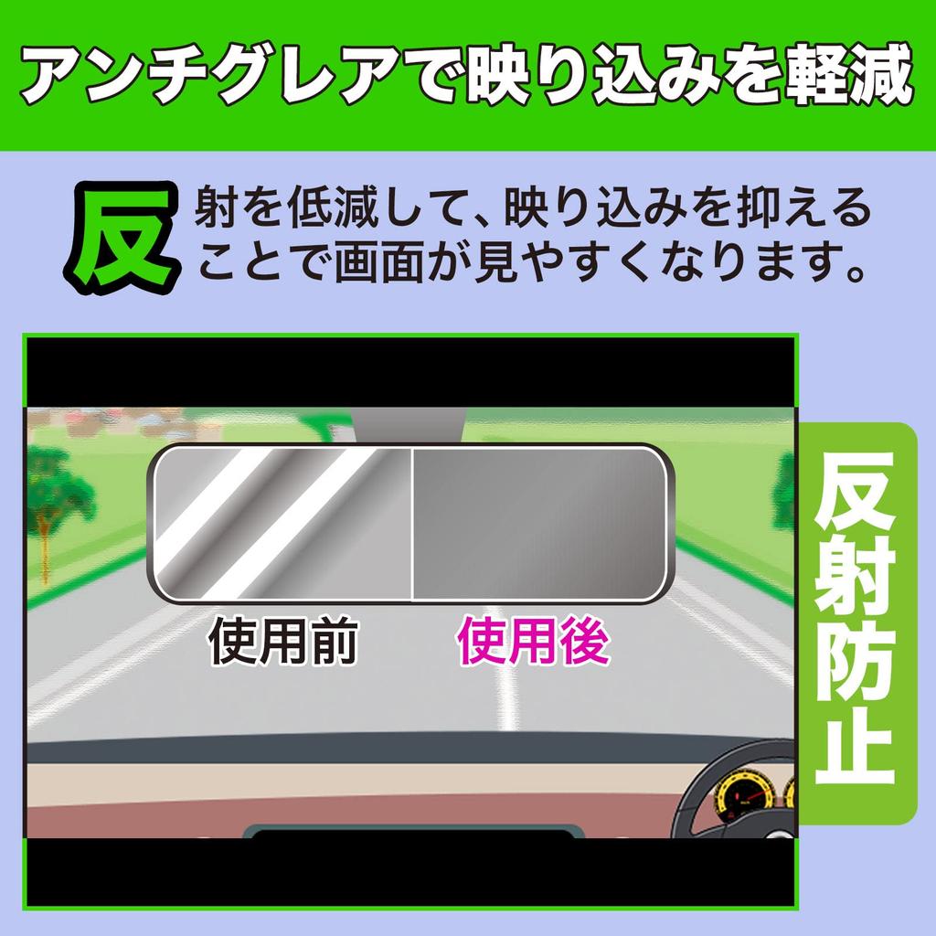 MotoMoto 70mai Видеорегистратор A410 Экран Стекло Твердость 9H Синий свет Сделано в Японии Защитное, (Закалённый эквивалент), Блокирующий, Антибликовый,