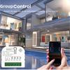 Tuya Мини Zigbee Умный 4-канальный модуль автоматического выключателя, совместимый с Alexa
