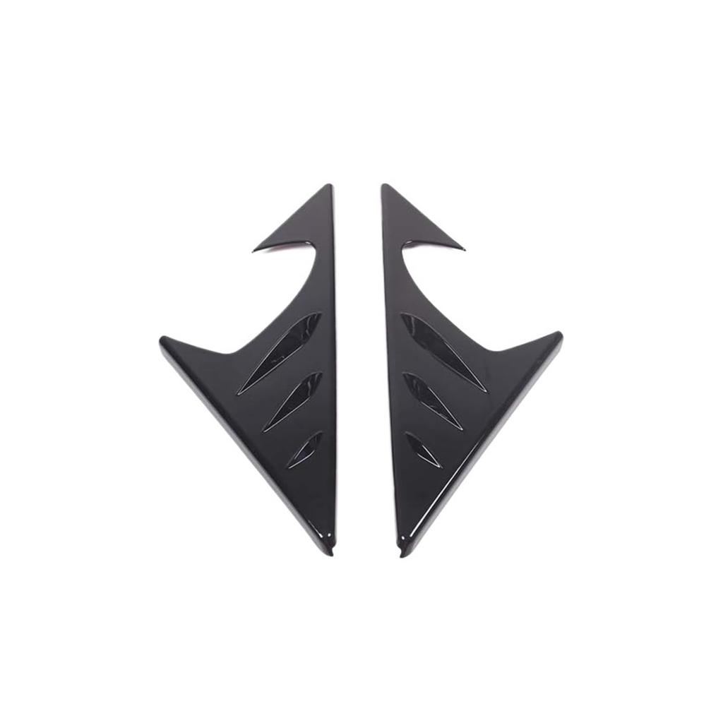 CSXMSAW BMW X1 U11 2023-2024 ABS Глянцевый Черный Боковое Зеркало Автомобиля Треугольный Спойлер Накладка Накладка Наклейка Автоаксессуары (черный)