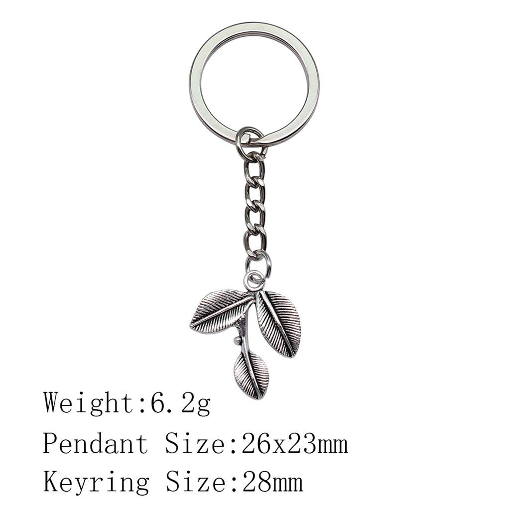 Брелок ко Дню Отца Автомобильный Грибной Ветвь Лист Брелок Дешевые Вещи Брелок Для Автомобиля