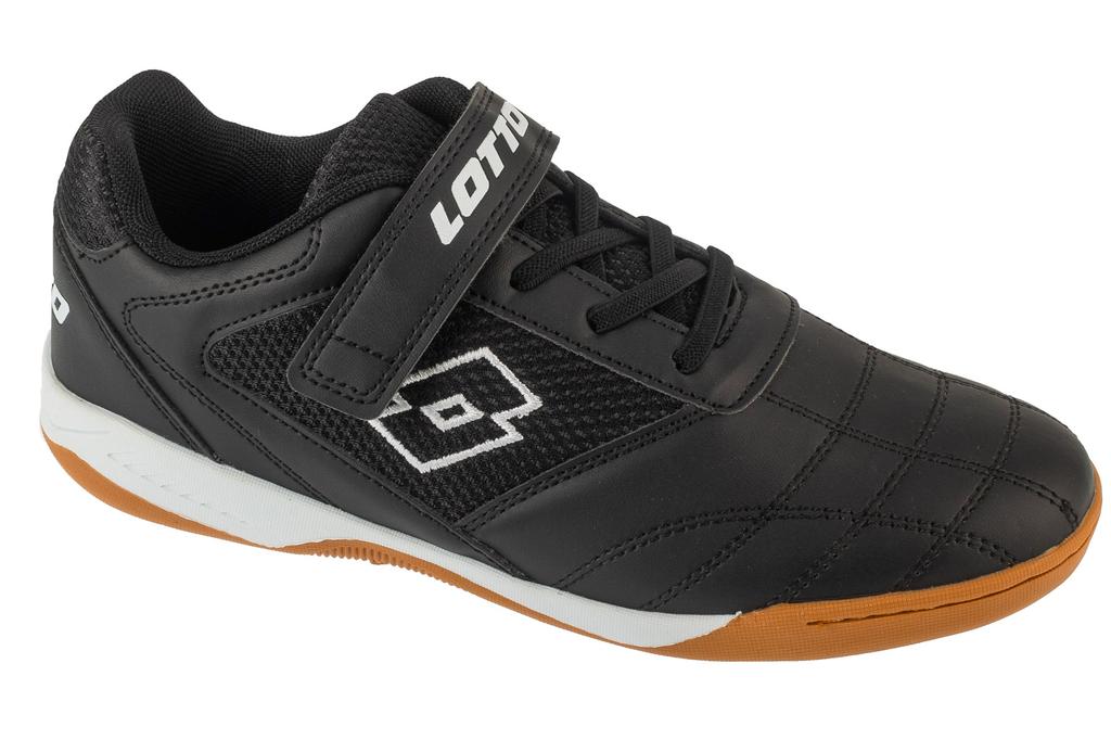 Lotto Whizzer T, for Boy black Indoor football trainers