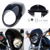 Black Fairing Windshield 5.9" Headlight Opening Mark for 883 XL 1200