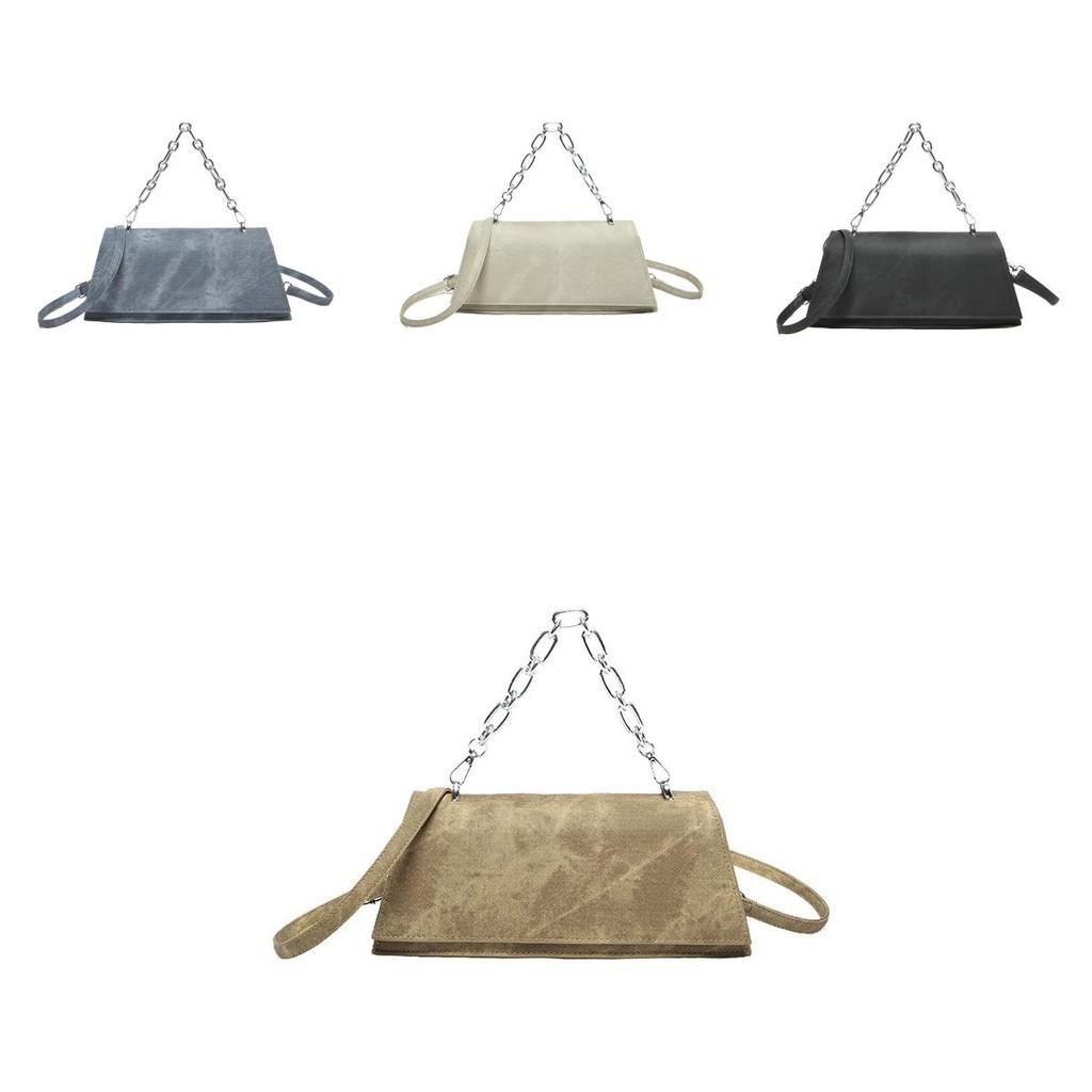 Casual Chic Pu Leather Small Crossbody Bag For Women 2024 Summer New Trendy Korean Style Underarm Bag