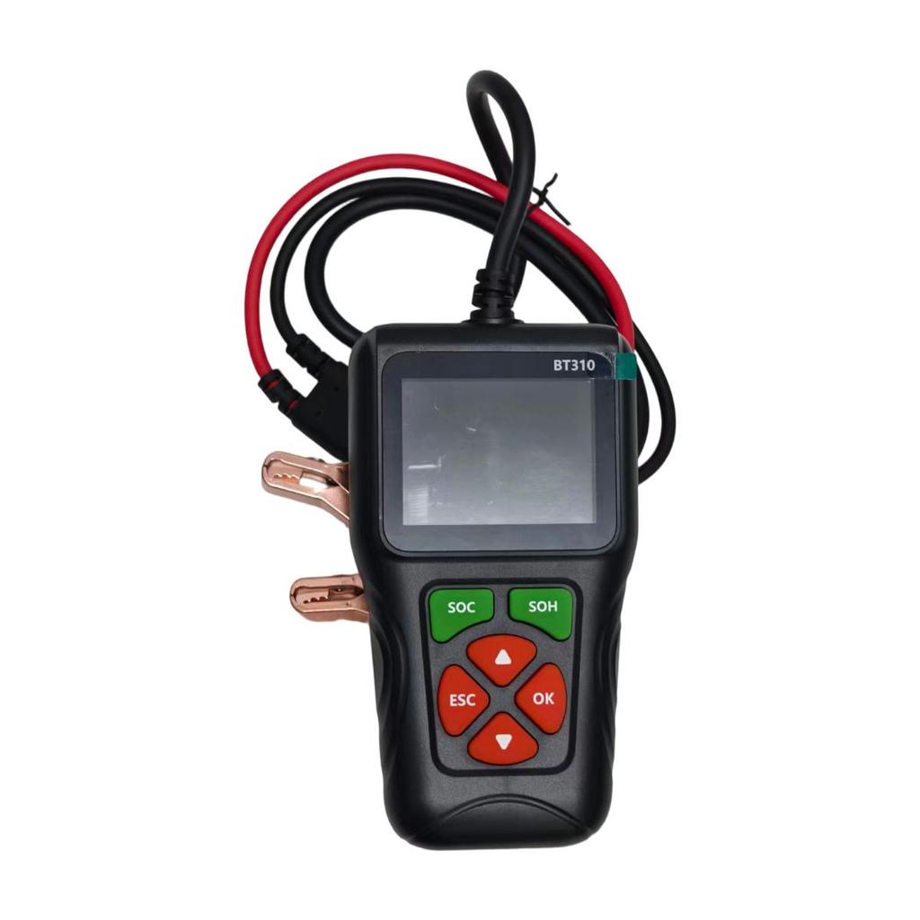 Car Battery Tester BT310 12V 24V Motorcycle Truck Test Tool For Lead Acid AGM GEL EFP Batteries Charging Tester SOH