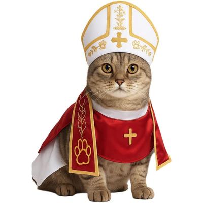 Костюм Папы для Кошки/Собаки Мини-Костюм Ручной Работы Приятный на Ощупь и Эластичный Удобная и Прочная Одежда Стирается