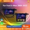 Android14 Автомобильное радио для Ford S Max 2006 2007 2008 - 2010 2011 2015 Автомобильный мультимедийный видеоплеер Радио GPS Стерео Авто 2din 7862