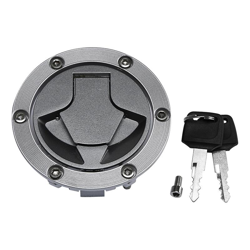 Motorcycle Fuel Gas Tank Cap Cover Lock Key For Kawasaki Ninja 300 2013-2017 Ninja 250R 2008-2014 ER250 ER300 Z250 Z300