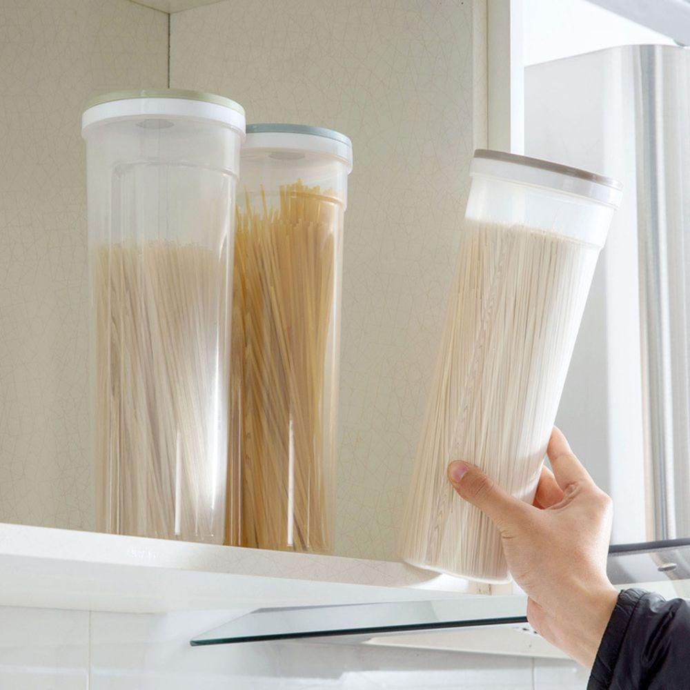 Банка Кухонные контейнеры Коробка для хранения лапши Емкость для хранения зерна Столовые приборы Емкость для хранения продуктов Спагетти Контейнер