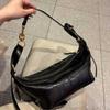 Fashionable New Leather Women's Bag Large Capacity Handbag Versatile Underarm Bag Niche High-end Shoulder Bag Women's Small Square Bag