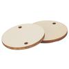 100pcs With Hole Wooden Pendants Round Wooden Circles Wood Handmade DIY Wood Chips  Craft Decoration