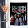 D-Duran Duran Музыкальная Группа Аниме Гобелен Хиппи Цветочные Ковры для Стен Декор Комнаты Повесить на Стену Домашний Декор