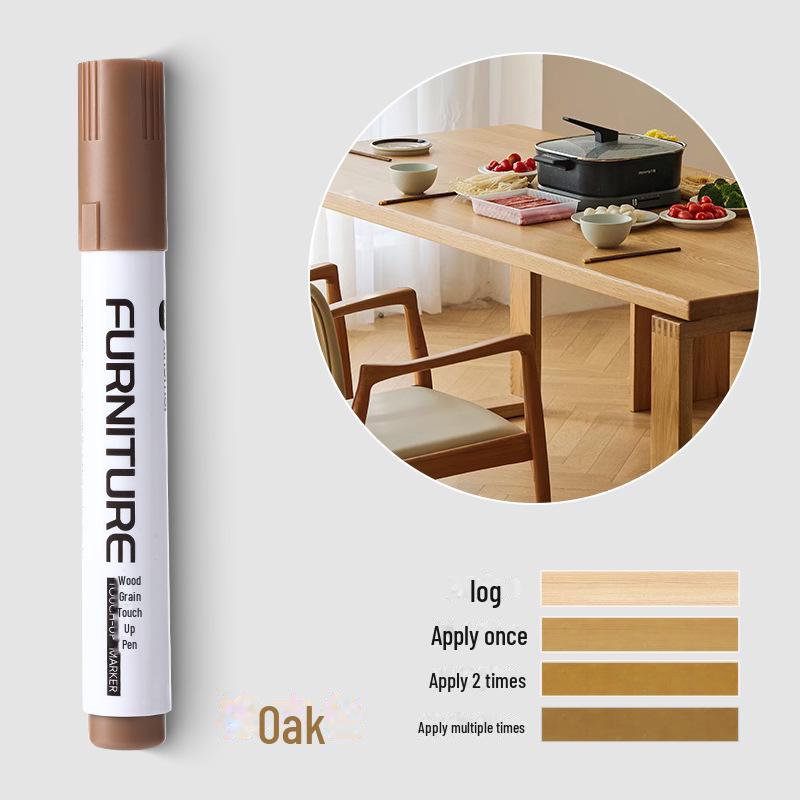 Маркер для ремонта мебели с текстурой дерева от царапин
