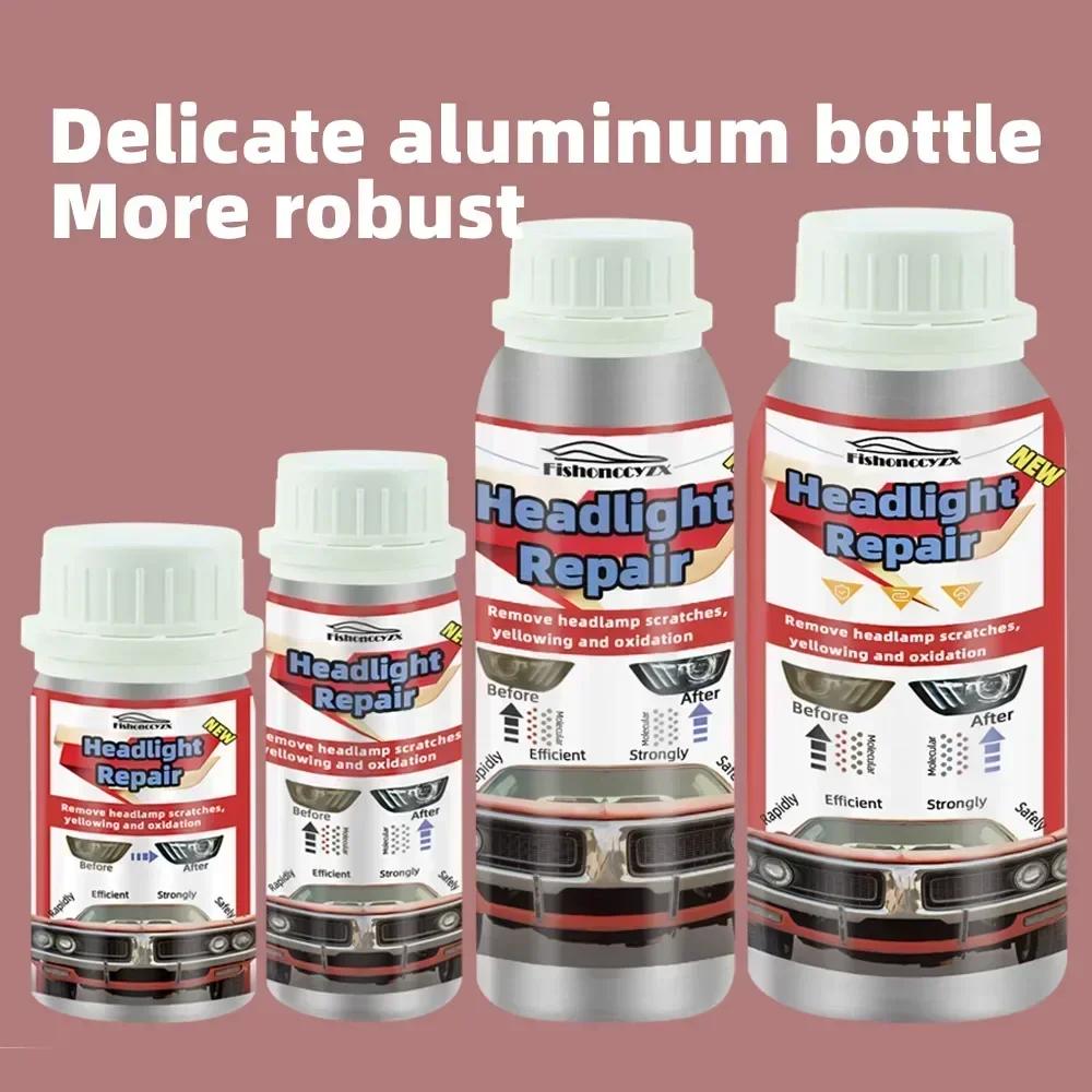 100 мл ремонтный раствор для автомобильных фар, ремонтный комплект, окислительное покрытие заднего вида, полировка фар, жидкость против царапин