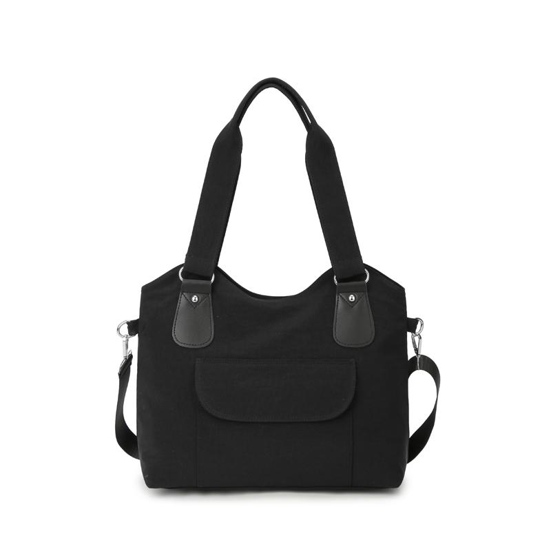 Новая сумка-тоут унисекс большой вместимости для ежедневных поездок на работу из нейлона, простая, атмосферная, универсальная, практичная, уникальная сумка через плечо