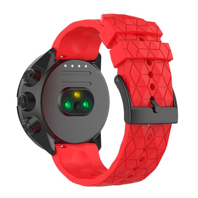 24 мм силиконовый ремешок для Suunto 9 7 D5/ Suunto Spartan Wrist HR/ Baro аксессуары