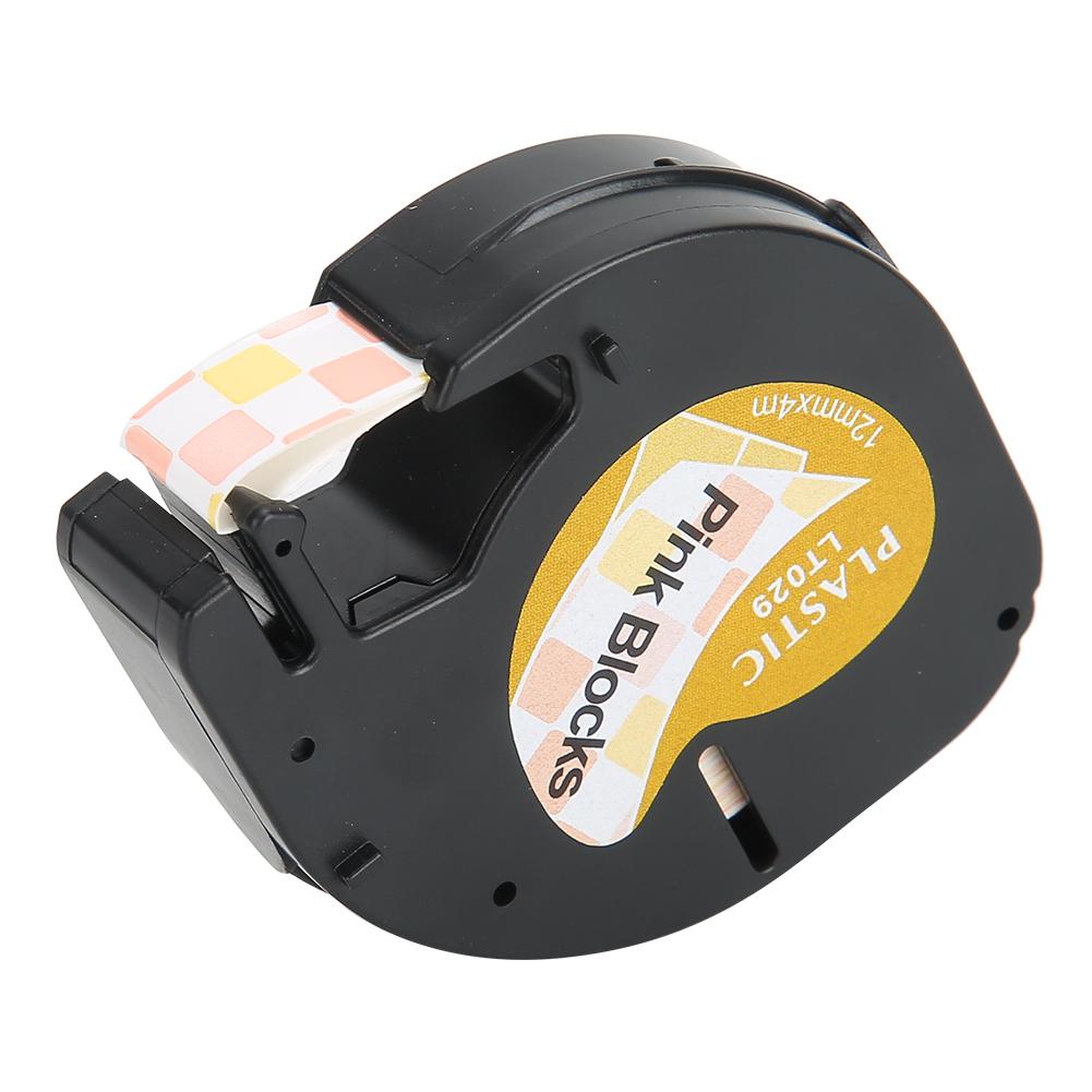 Label Tape for Easy Tear Cute 12mm Blocks Labeling Machine Accessories LT029