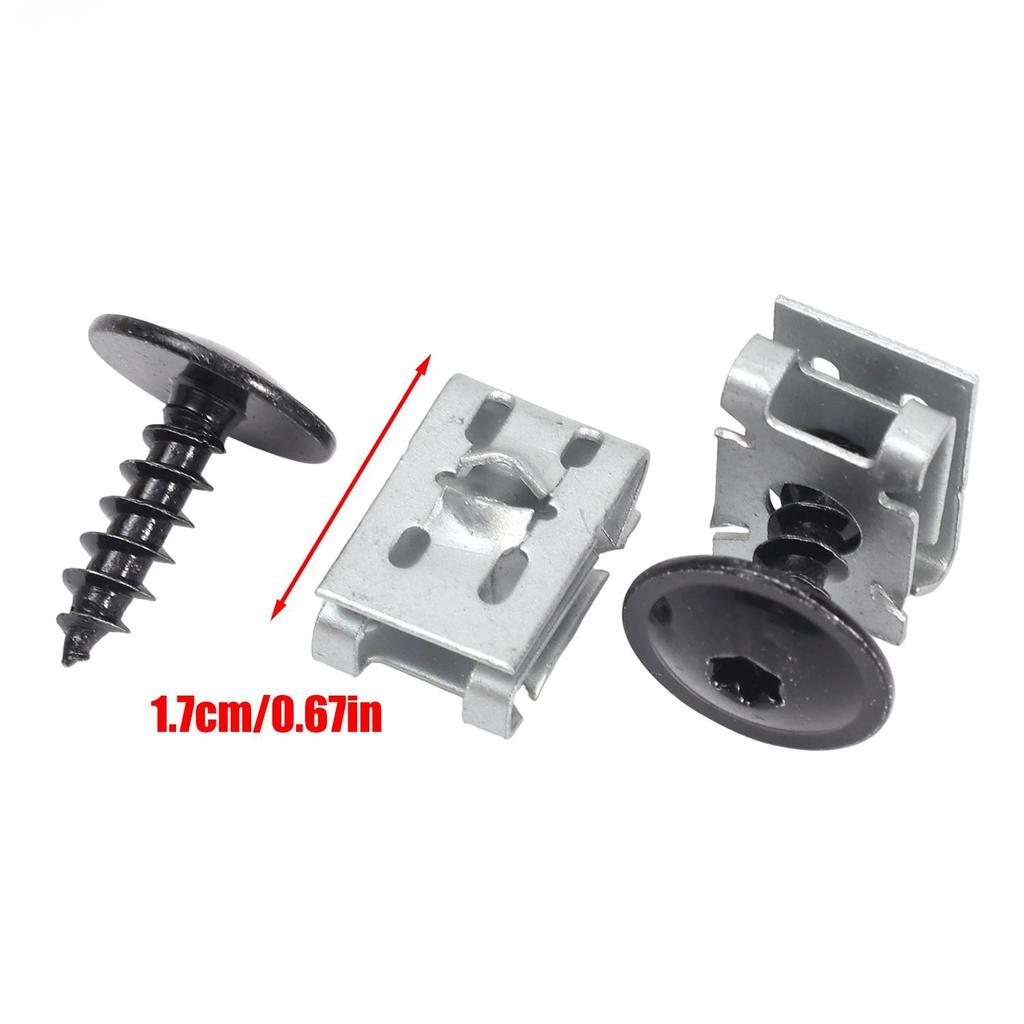 Car Self Tapping Torx Screws Speed Nut Kit N90974701 Belly Pan Splash Guard Retainer for VW Auto Underbody Bumper Fasteners