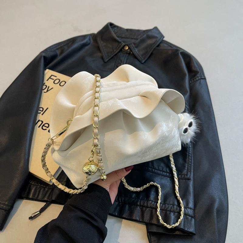 Сумка через плечо из синтетической кожи для женщин, сумка через плечо cloud soft bun