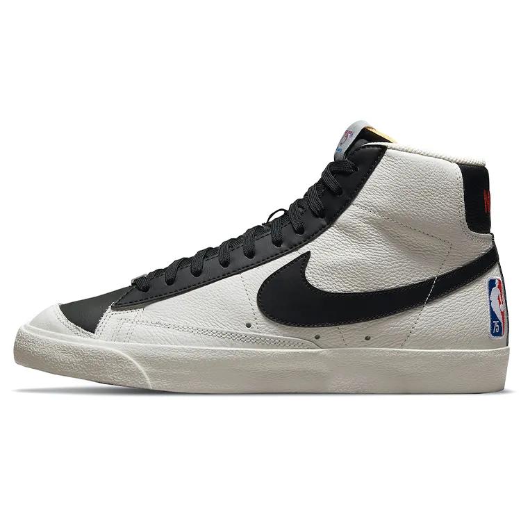 Nike Blazer Mid '77 EMB '75th Anniversary - Trail Blazers' (Unisex) Sail / Chile Red / Sail / Black Skate Shoes DD8025 101