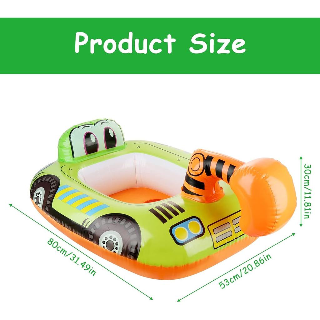 Кольцо для детского плавания, надувной обруч для плавания, сиденье для плавания, тренажер для плавания, надувное кольцо для плавания в машине, сиденье для тренировки плавания для детей от 3 до 36 месяцев