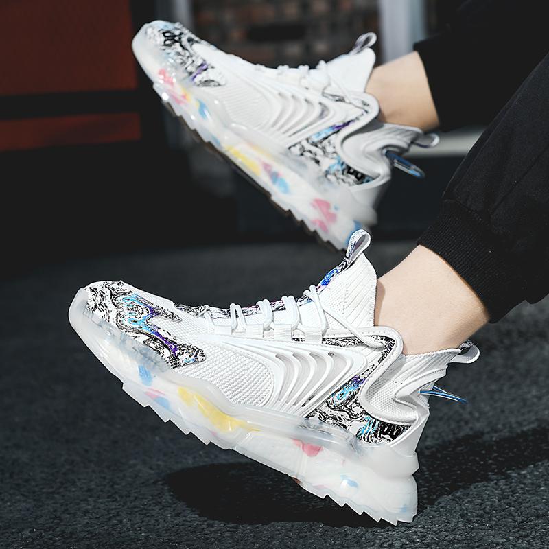 Shoes Men Sneakers Platform Women Casual Shoes Brand Luxury Shoes Men Fashion Running Walking Shoes Big Size 36-46