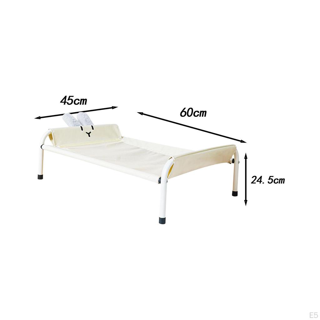 Кровать-гамак для кошек, приподнятая милая, портативная, мебельная кроватка с охлаждением для домашних животных, приподнятая кроватка для щенка