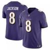 Baltimore Ravens 8 Jackson Football Jersey Mens Sports Shirt
