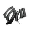 ABS Car-styling Interior Door Handle Pull Protective Frame Cover Decoration Trim For BMW 3 Series E90 E91 316 318 320 325 328i