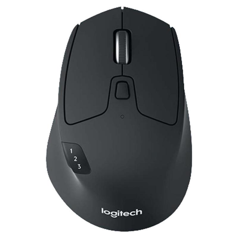 Logitech M720 Bluetooth Dual-Mode Ergonomic Wireless Mouse