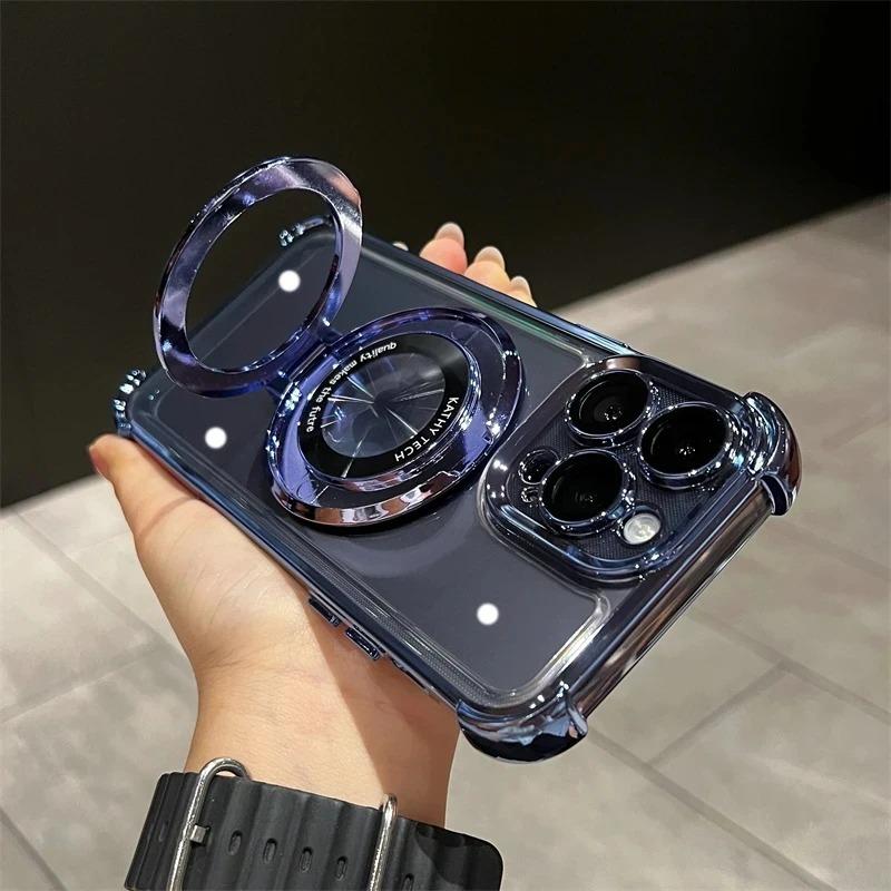 Ударопрочный чехол для телефона Huawei Nova Y61 Y91 Y72 13i 12i 13 12 11 10 9 8 7 6 Pro с магнитным держателем