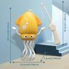 Электрическая танцующая игрушка-осьминог для детей, со звуком и светом, с функцией обхода препятствий, ползающий, имитирующий осьминога, забавные интерактивные игрушки для малышей
