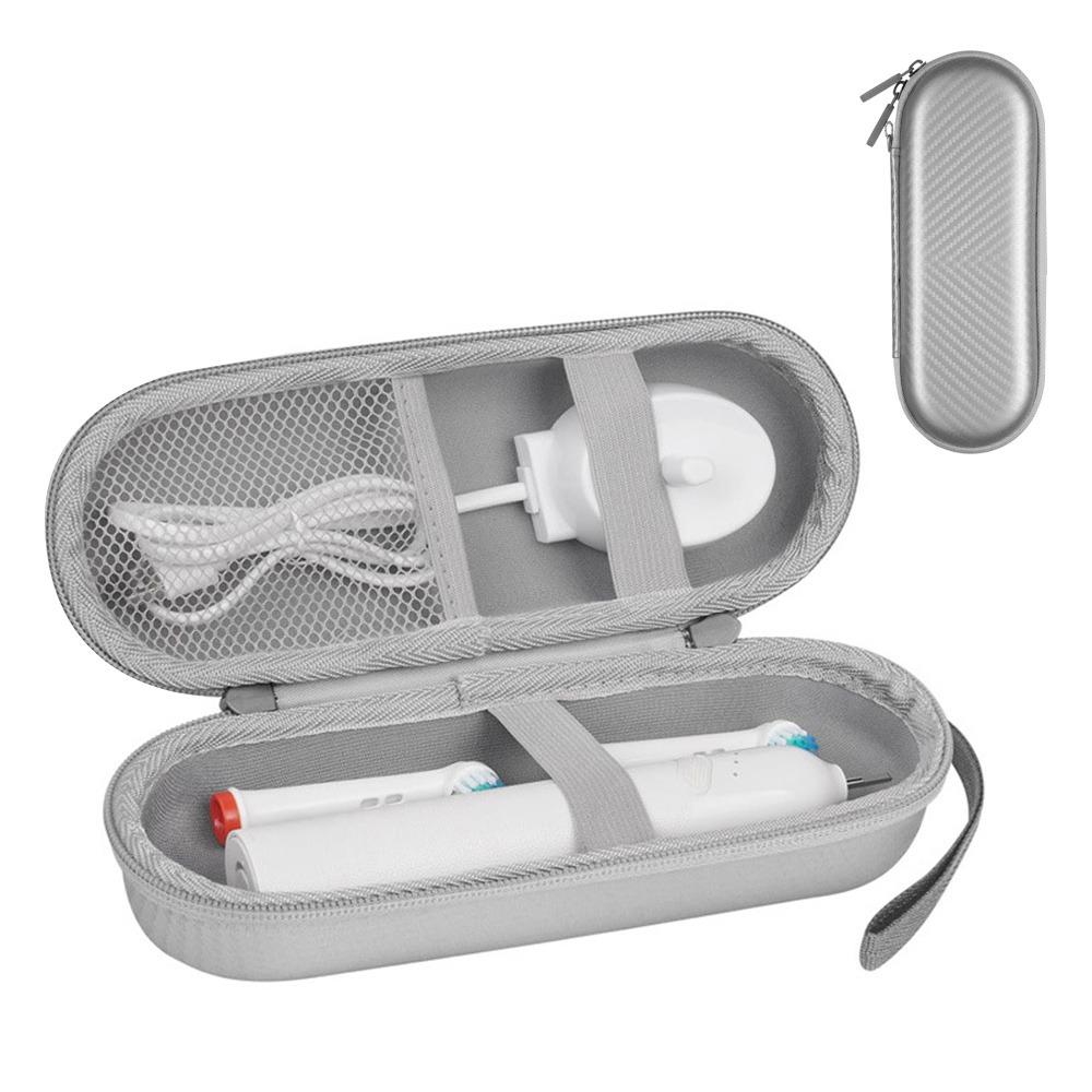 Hard Shell Tooth Brush Holder EVA Toothbrush Charger Organizer for Travel Journey