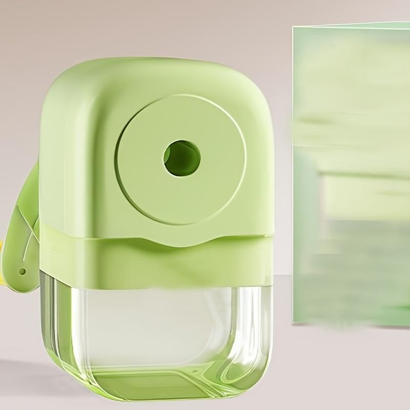 Manual and Automatic Pencil Sharpener - Durable Plastic,battery-free - Suitable for School Supplies and gifts.Classroom tools,Modern Pencil Sharpener