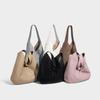 Large Capacity 2025 New Simple Textured Fashion Handbag for Women Solid Color Handheld Underarm Tote Ladies Shoulder Bag