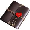 Pu Leather 30 Black Paper Sheets Card Love Theme Wedding Diy Album Handmade Vintage Photo Foto Scrapbooking Album