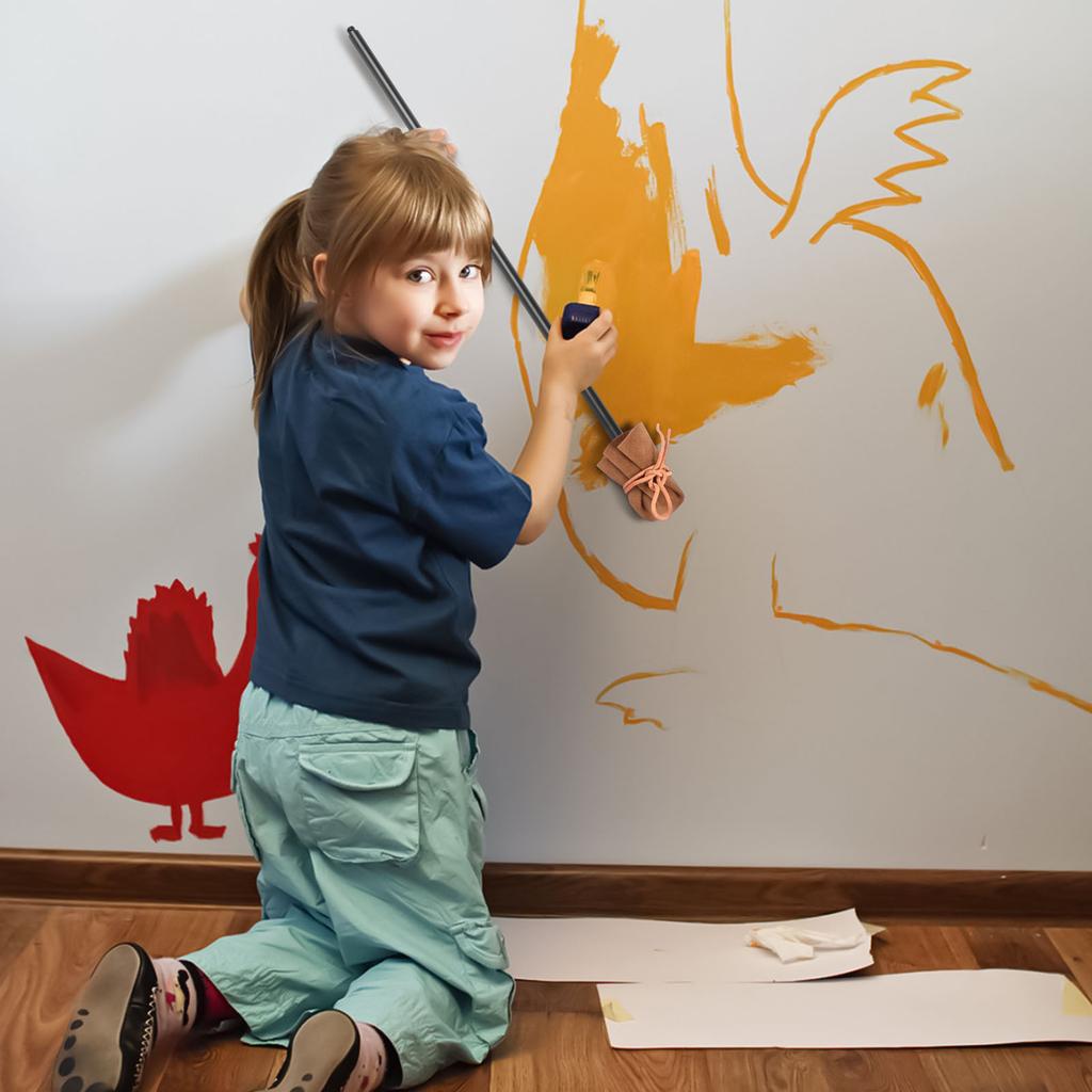 Алюминиевый сплав 32-2/3" Художественный мал-стик Противоскользящий Подставка для руки для рисования Стабильная поддержка Мал-стик для масляной живописи для художников