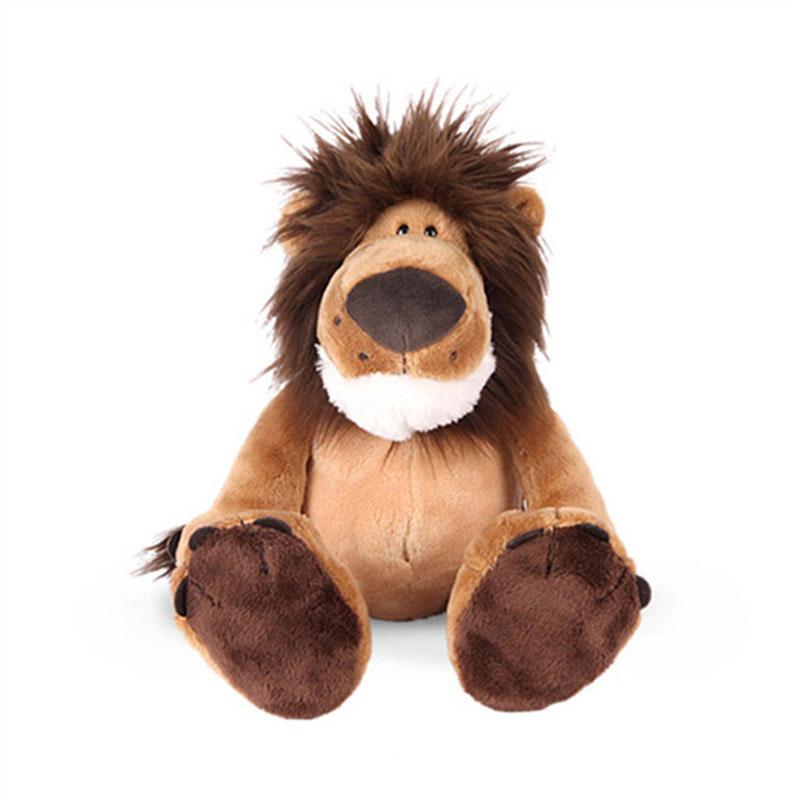 25/35cm Forest Animals Stuffed Plush Cute Giraffe Elephant Monkey Lion Tiger Plush Animal Toys Christmas Gifts Plush Toy