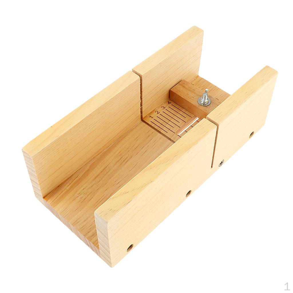 Precision Wooden Soap Loaf Box of Cutter Trimming Making DIY Case