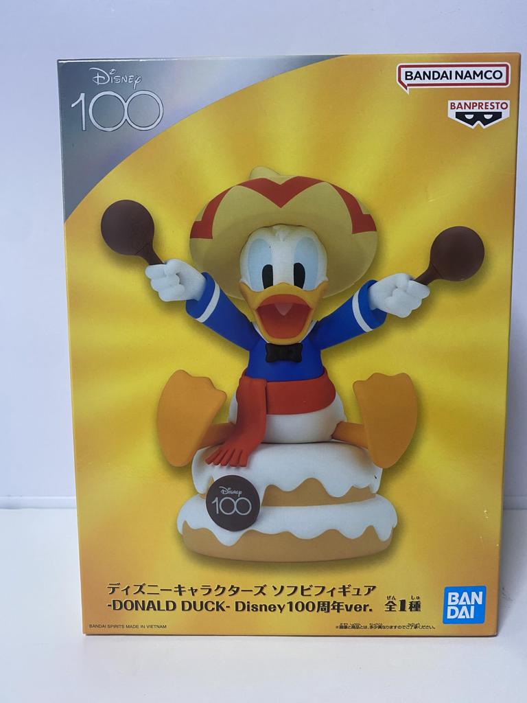 Disney Characters Soft Vinyl Figure Disney 100th Anniversary -DONALD DUCK- Ver.