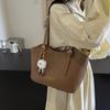 Large Capacity Women's Travel Tote Casual Versatile Shoulder Bag Simple Bag for University Students