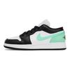 Jordan Air Jordan 1 Низкие Винтажные Баскетбольные Кроссовки Устойчивые к Скольжению и Истиранию Мужские Темно-Серые 553558-131(Team85-S-BOX-A)