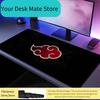 Anime NARUTO Akatsuki Mousepad Large Desk Mat Keyboard Ergonomic Office Rubber PC Non-slip Anti-fray Home Custom Game