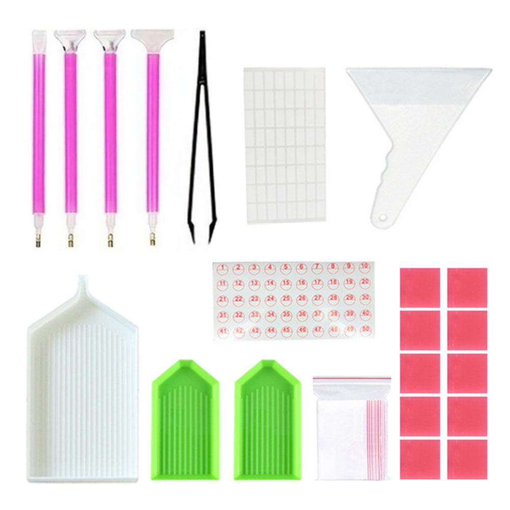 Аксессуары для алмазной живописи «сделай сам», алмазная живопись, вышивка крестиком, 5D набор инструментов для вышивки, набор клеевых ручек для мозаики, пинцет