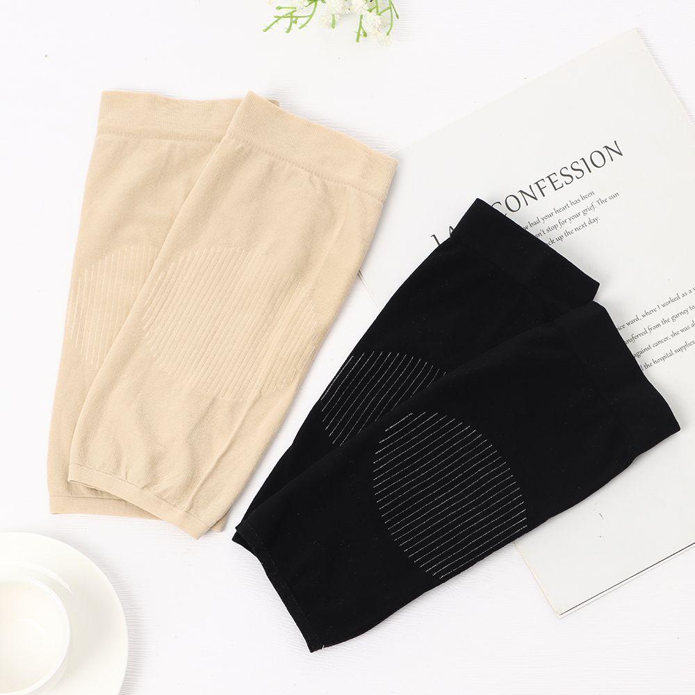 Cycling Short Leg Cover Knee Protector Pad Invisible Silk Stockings Knee Sleeves Leg Warmers