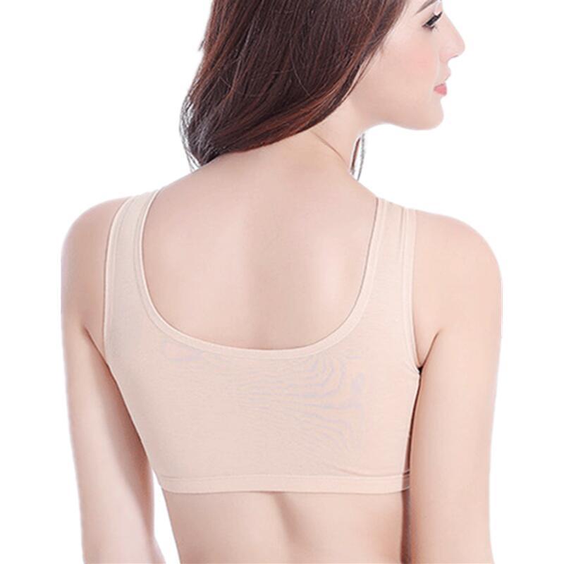 Большие размеры Спортивные ударопрочные хлопковые женские бюстгальтеры нижнее белье дышащие бесшовные сборки бюстгальтер удобный спальный бюстгальтер